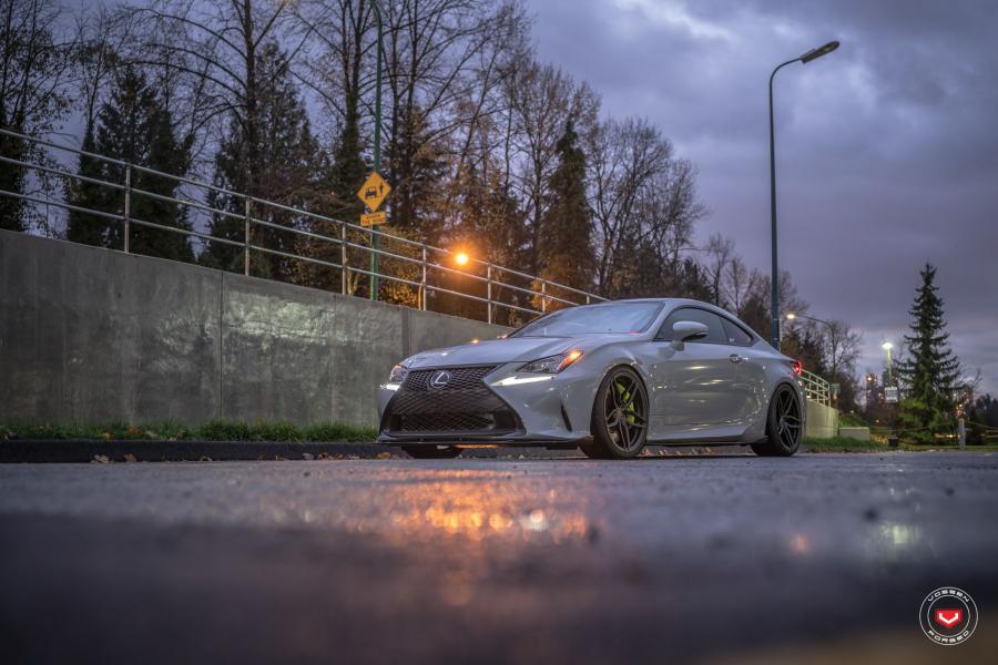  Lexus RC F on Vossen Wheels (HC-2) 2017 года  (фото 7 из 12)